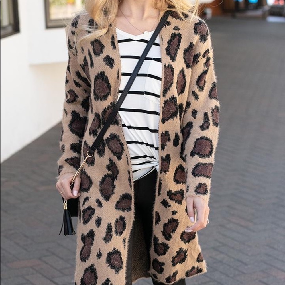 Grace & Lace Leopard Cardi / Duster